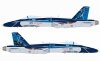 Kinetic K48150 CF-188A RCAF Centennial Demo Team 1/48